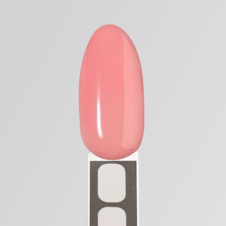 Camouflage base for nails, 3 phase, 8ml, led/uv, pale pink color (017)-10