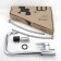 MILARDO Poli Polsbl0m05 kitchen mixer, pour 212 mm, chrome