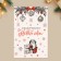 Postcard "Fairytale New Year", 12 x 18 cm