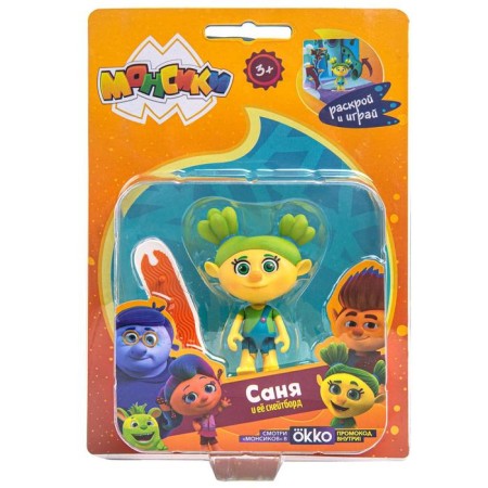 Game set "Monsiki, Sanya with Hoverboard"-2