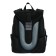 School backpack 38 x 30 x 16 cm, ergonomic back, stavia "monochrome", black