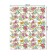 Tables on the table "Sea of ​​flowers", rectangular, Saten, size 120x145 cm