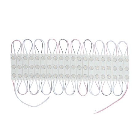 SMD5630, 2 W LED module, 3 LED, 180 LM, IP65, 3000K, 12V T-white, set 20 pcs.-2
