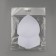 Cups for the bra “triangle”, euro 70-75, pair, white color