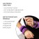 Teaching Neoprene 2 pcs. x 0.25 kg, purple color