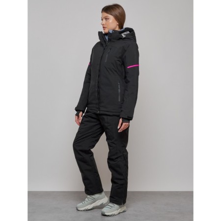 Ski costume Women Winter, size 46, black color-18