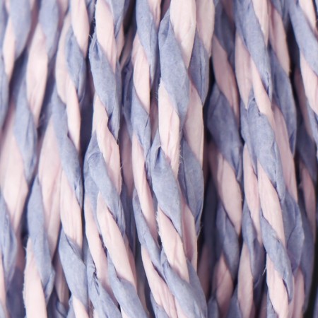 Yarn 100% cellulose "Softino Raffia Color Melange" Washed, Lilac sunset 10m ± 2m-2