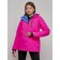 Ski jacket female, size 42, pink color
