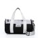 Youth bag with zipper, black color