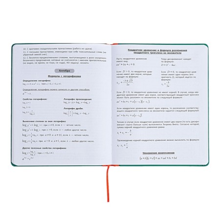 Universal diary for grades 1-11 Excellence, solid cover of artificial leather, silkography, lies, 48 ​​sheets, green-12