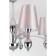 Ceiling lamp 5x40W E14, size 68x68x47.5 cm