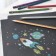 Color Faber-Castell pencils, 10 colors, metallic, sharpened, in cardboard packaging