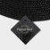 Serving napkin on the Glori Magistro table, d = 38 cm, black color