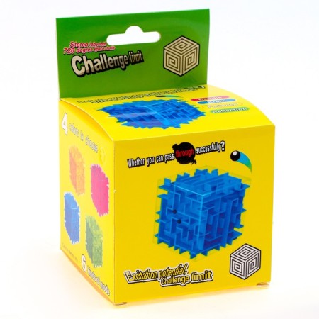 Labyrinth puzzle, yellow color-3