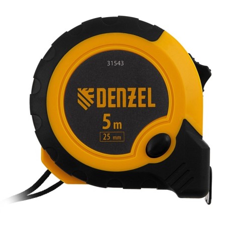 Denzel roulette 31543, two -component case, steel tape, 5 m x 25 mm-1