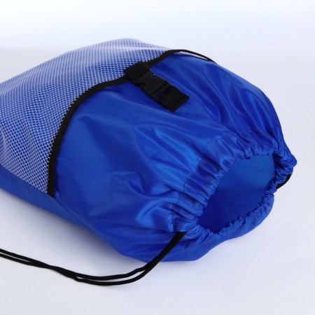Bag for shoes on the lace, blue color-2