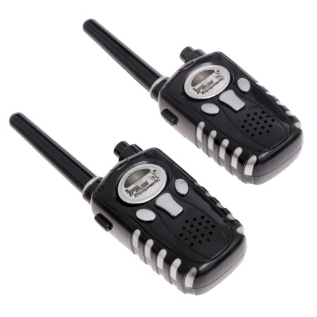Game set of a double agent spy: 2 pistols, 2 walkie -talkies, hours, compass, binoculars-5