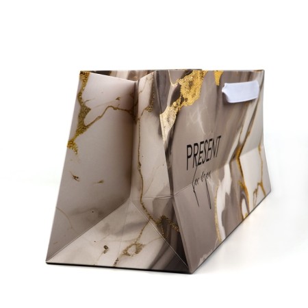 Horizontal “marble” bottle package, 36 × 10 × 13 cm-2