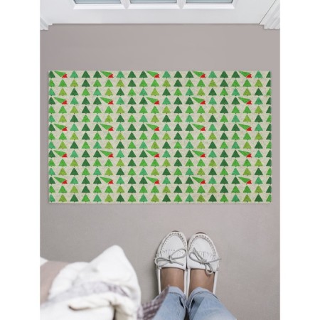 The fucking rug in the hallway "stolen a Christmas tree", size 45x75 cm