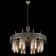 Suspended chandelier Citilux "emir" CL467183, 69x69x54 cm, 8x75W, E27, brown color