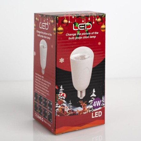 Light device "Lamp with pictures" 7 cm, E27, glow of multi-3
