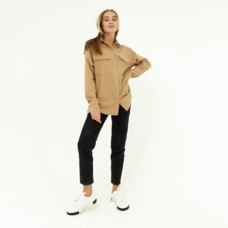 Women's shirt Mist p. 48-50, beige-3