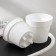 Kashpo for flowers with an insert "Porto", 1 l, white color