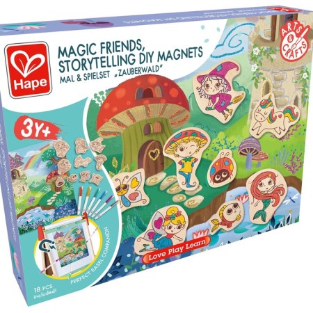 Set for the creativity of Hape "Magnetic characters"-5