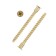 The screed screw tundra Krep 7.0x70 PZ, brassized 10 pcs.