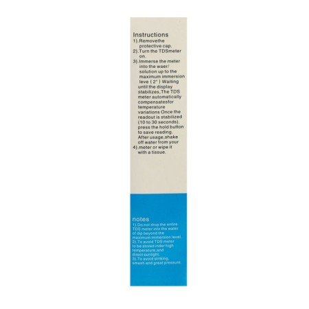 Water tester LWT-01, salt, digital, from 2*LR44 (in compl), blue-7