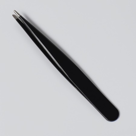 Pinzet pointed, 9 cm, black color-3