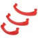 Spurt Mirror swimming glasses, red/black color