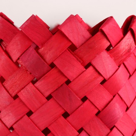 Kashpo wicker, d14khn11.5cm, red-2