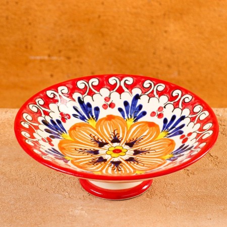 Candy "Rishtan ceramics" 15cm red