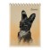 Notepad A6 40 sheets on the crest, in the Totem animals cage, covered cardboard, selective twin-lak, offset 65, 5v assorted