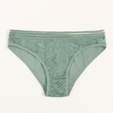 Panties female color green, size 44-46