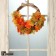Wreath on the door Interior "Autumn Leaves" 45x3.5x37 cm