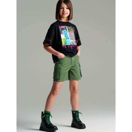 Шорты для девочки PlayToday, рост 158 см