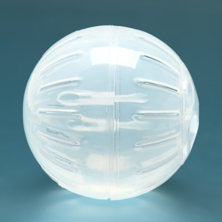 A ball for rodents 10 cm, transparent-4