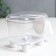 Casket Plastic "Sheep White" 8.5x8x13 cm