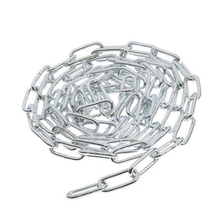 Long -green tundra chain Krep, Din763, diameter 5 mm, welded, galvanized, 3 m