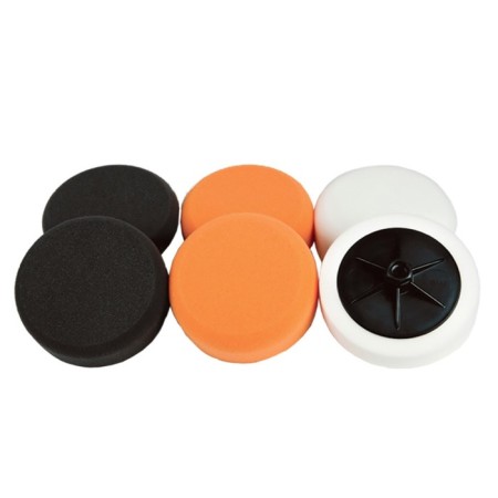 CHAMAELEON polishing circle, Velcro, white, 150 x 25 mm, hard