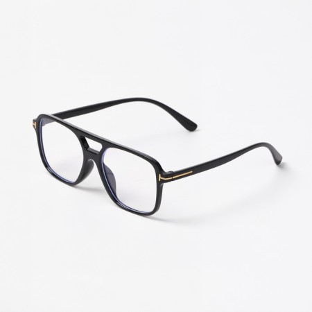 Sunscreen glasses, UV 375, Linza 4.4 x 5.5 cm, width 14.7 cm, pipe 14.2 cm, transparent-2
