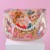Children's bag on the valve, 6x12x16 cm, adjustable belt, pink mix