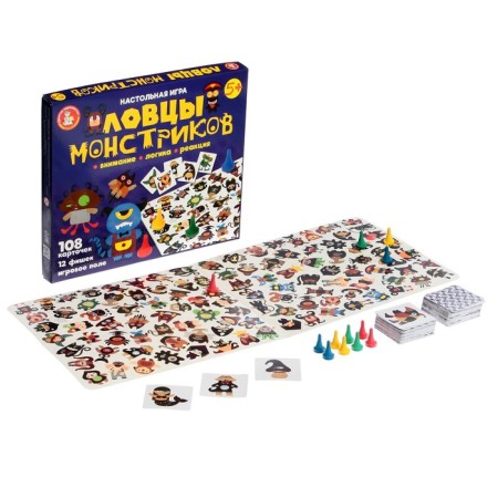 Board game "Monster catchers"