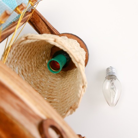 Table lamp "Ship" E12 24.5x9x22 cm-8