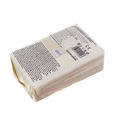 Plasticine 1 kg school, white, soft-1