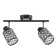 Moki chandelier 2he14 40w Black 40x19 cm