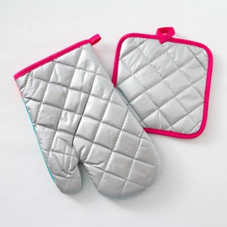 Kake kitchen set of CAKE, seized 17x17 cm, mitten 26x16 cm-2