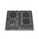 GEFEST Hon surface PVG 2232-01 K56, gas, 4 burners, gray